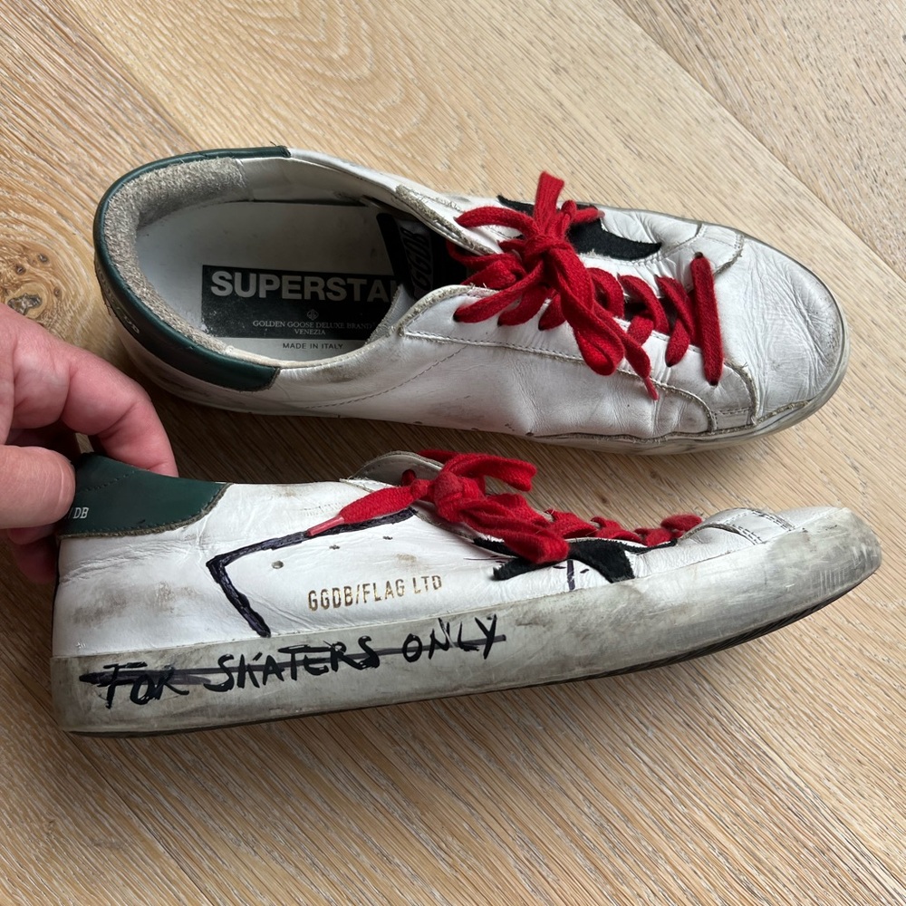 Golden Goose low top sneakers limited eddition numbered